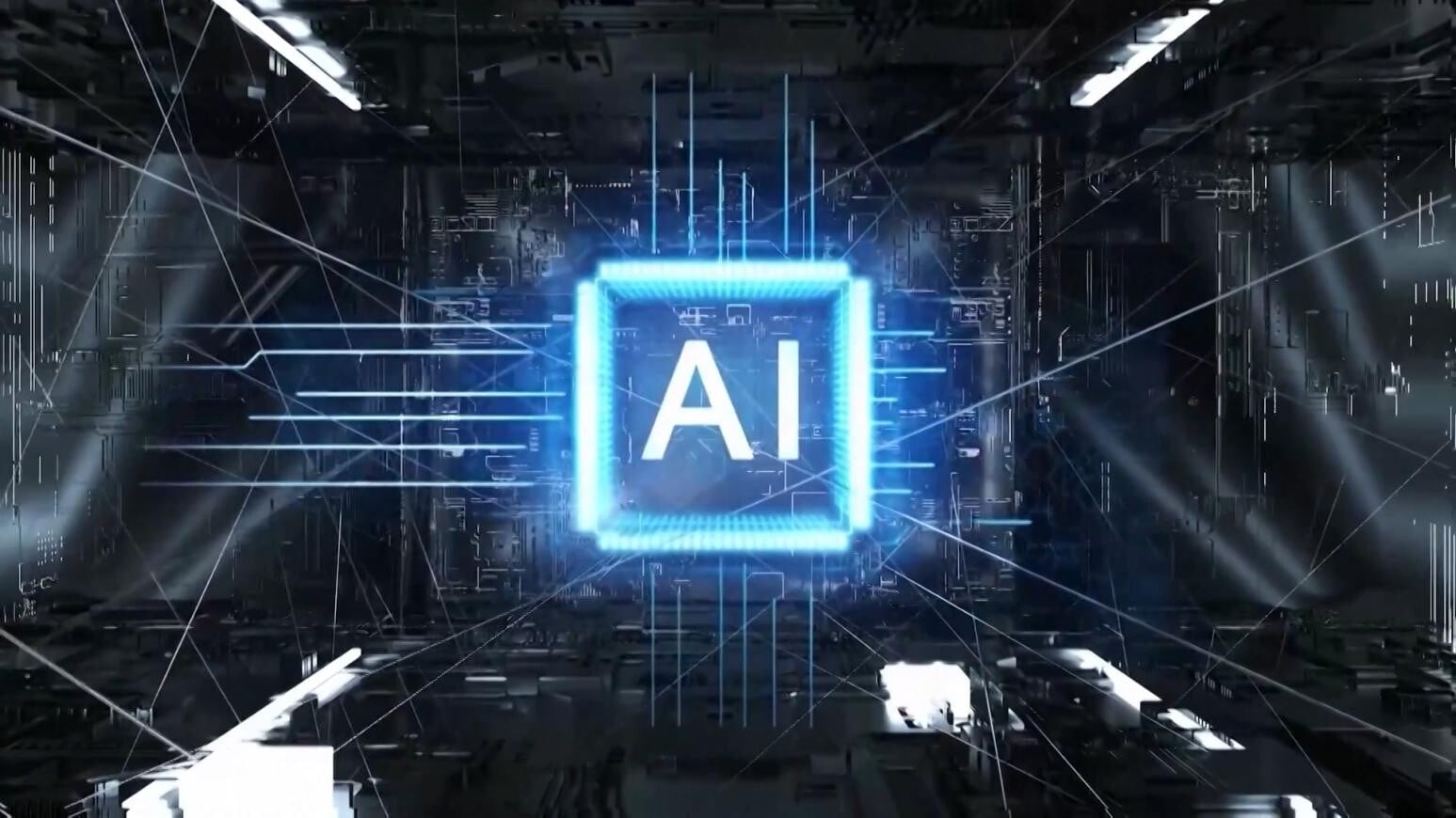 AI趨勢無法擋。（央視）