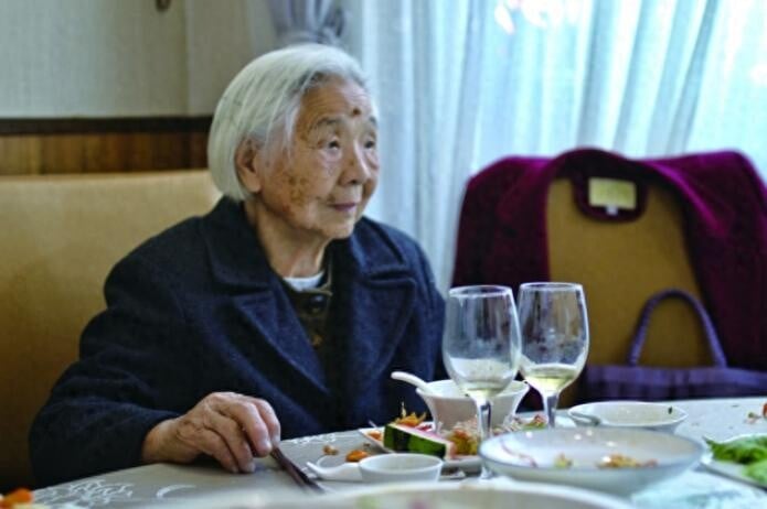 姜月琴101歲。（環球網）