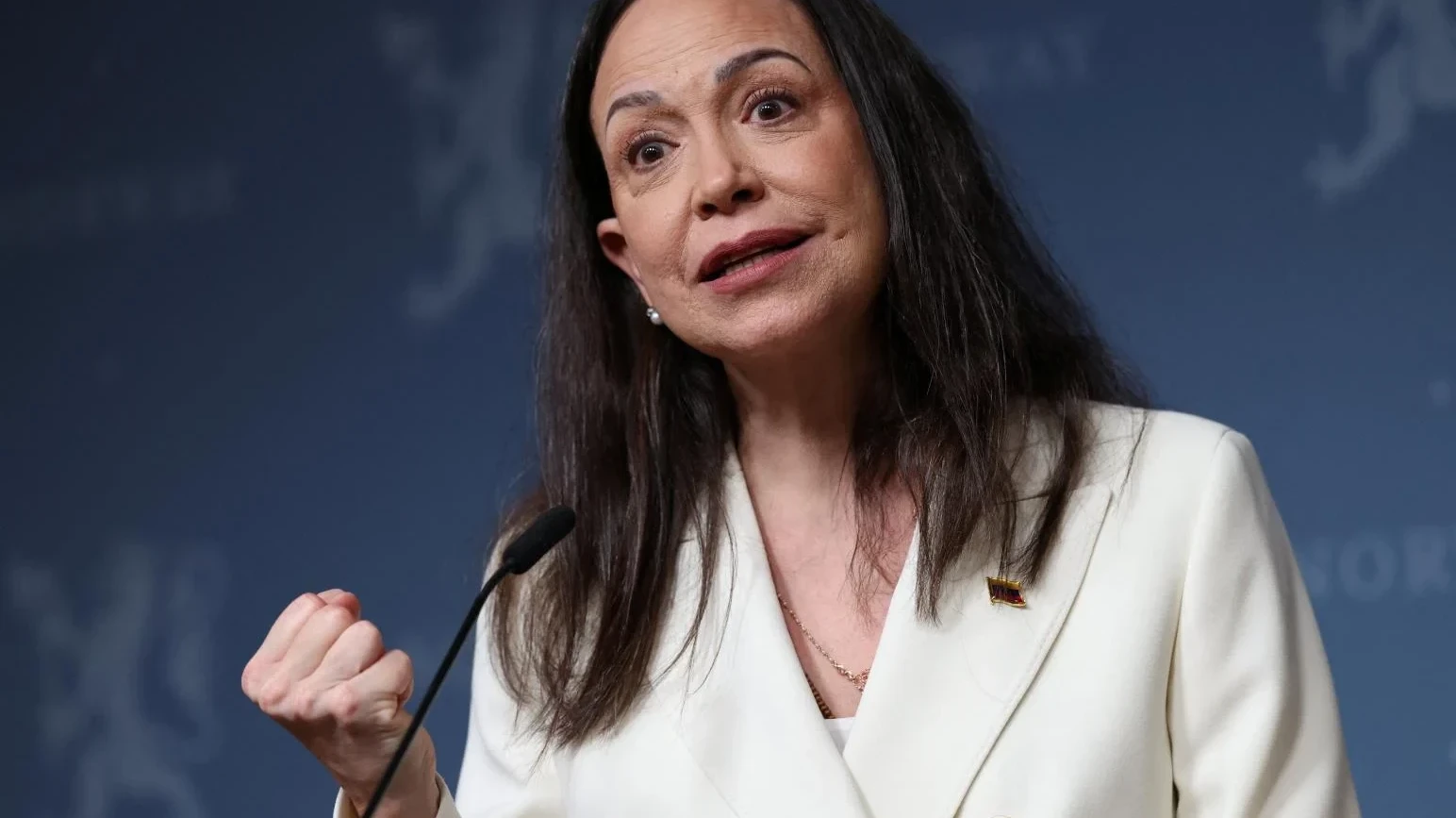 委內瑞拉反對派領袖馬查多。（資料照／路透）