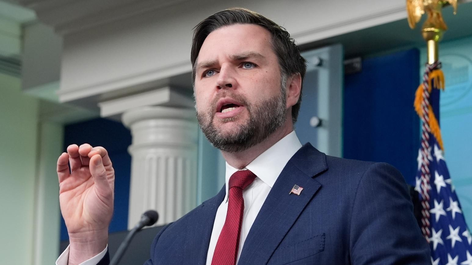 萬斯警告歐洲，應認真看待特朗普對格陵蘭的意圖。（圖／美聯社）