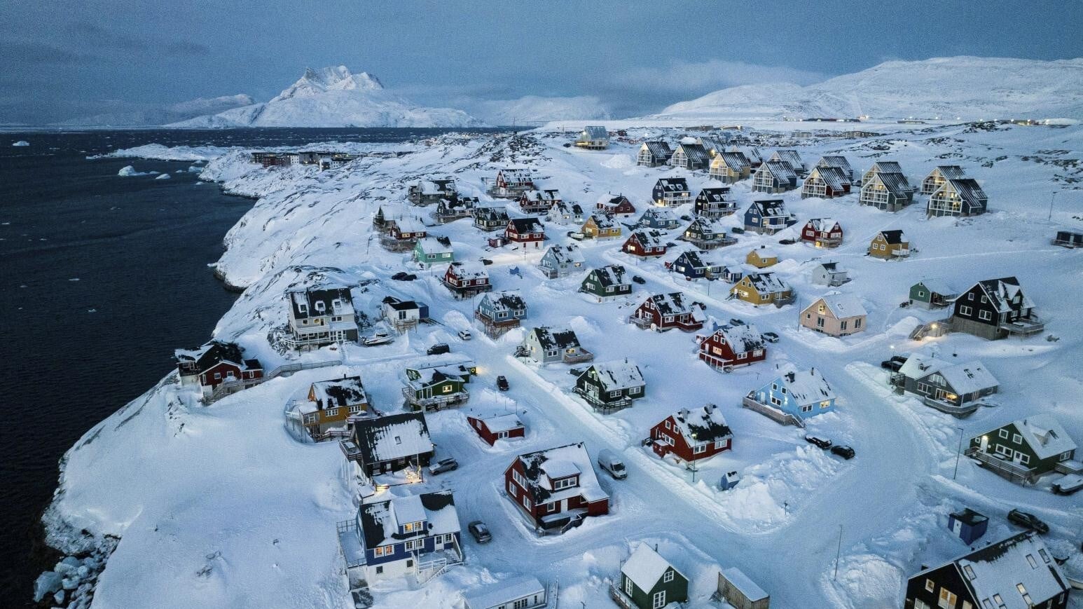 格陵蘭。（圖／美聯社）