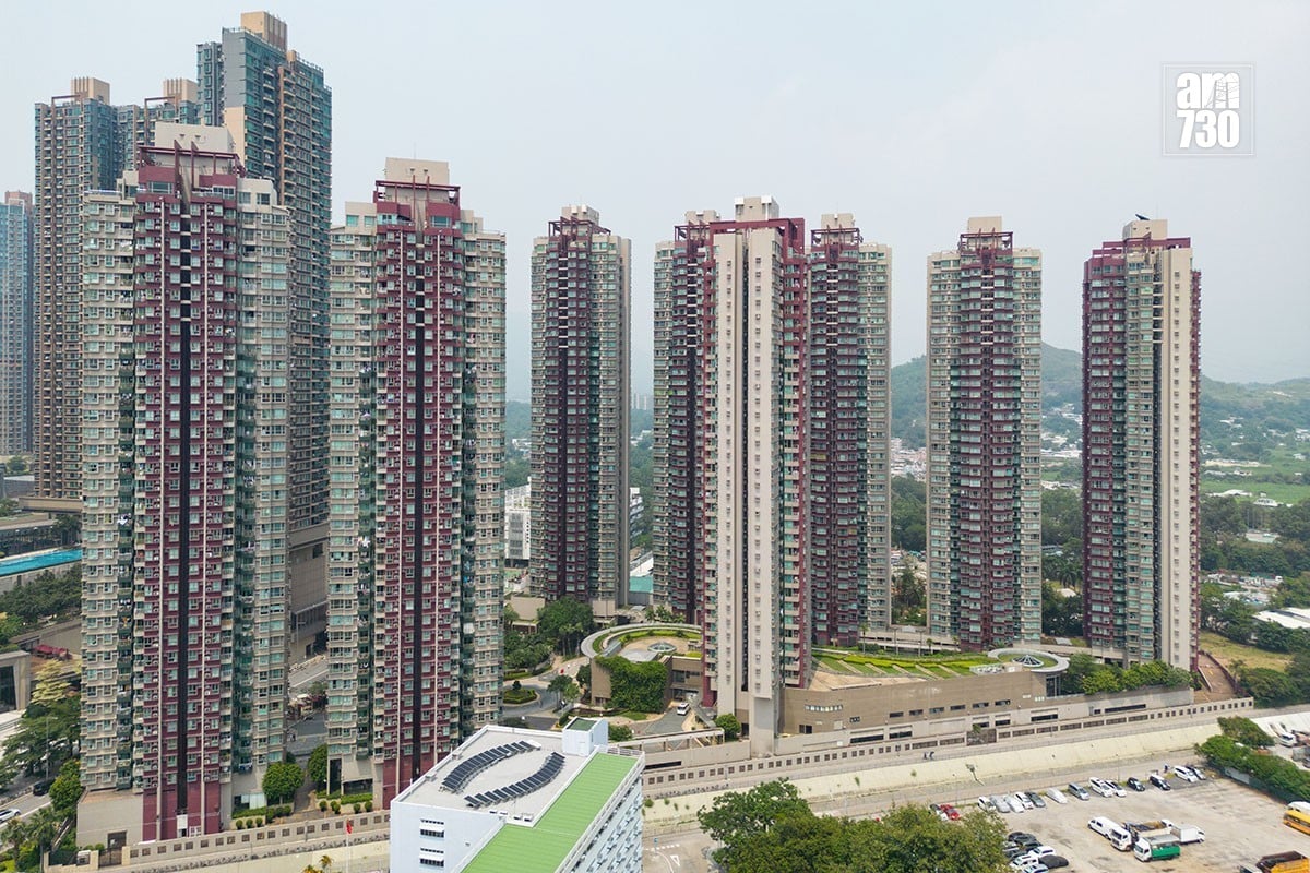 YOHO Town清晨有單位起火。(資料圖片)