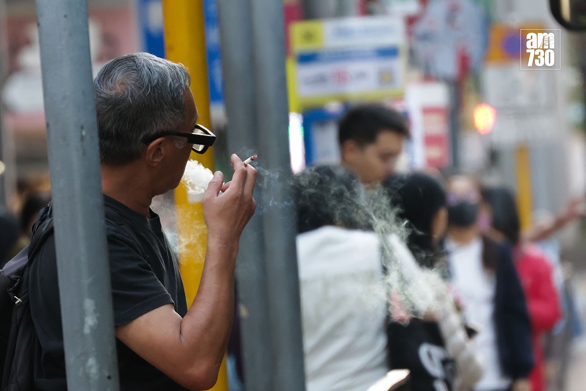 政府今年元旦起已經擴大禁煙區。(資料圖片／吳康琦攝)