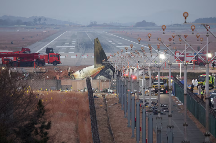 前年發生的濟州航空空難造成179人死亡。(路透社)