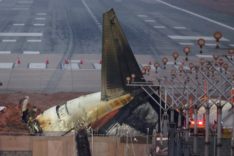 前年發生的濟州航空空難造成179人死亡。(路透社)