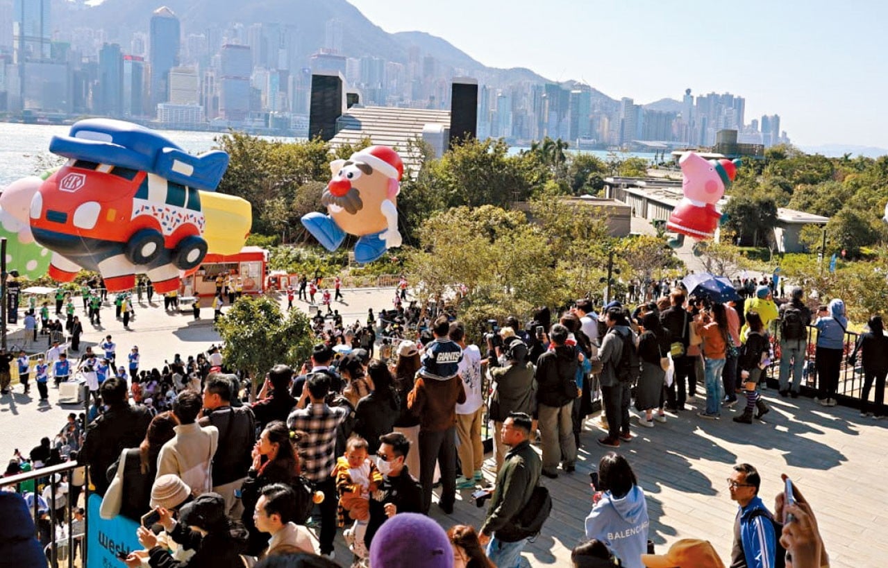 Merry Balloon Parade 輕氣球巡遊 鍾式明