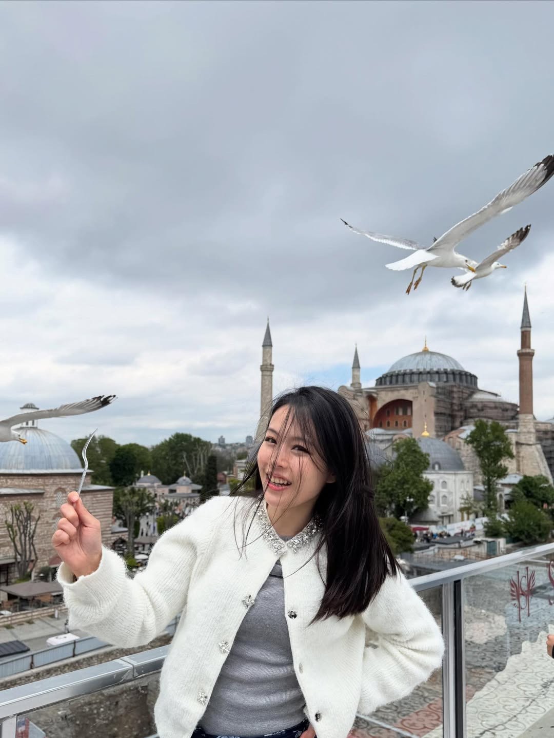 「TVB最美新聞主播」之稱的林婷婷結婚後,與老公李天耀到土耳其旅行