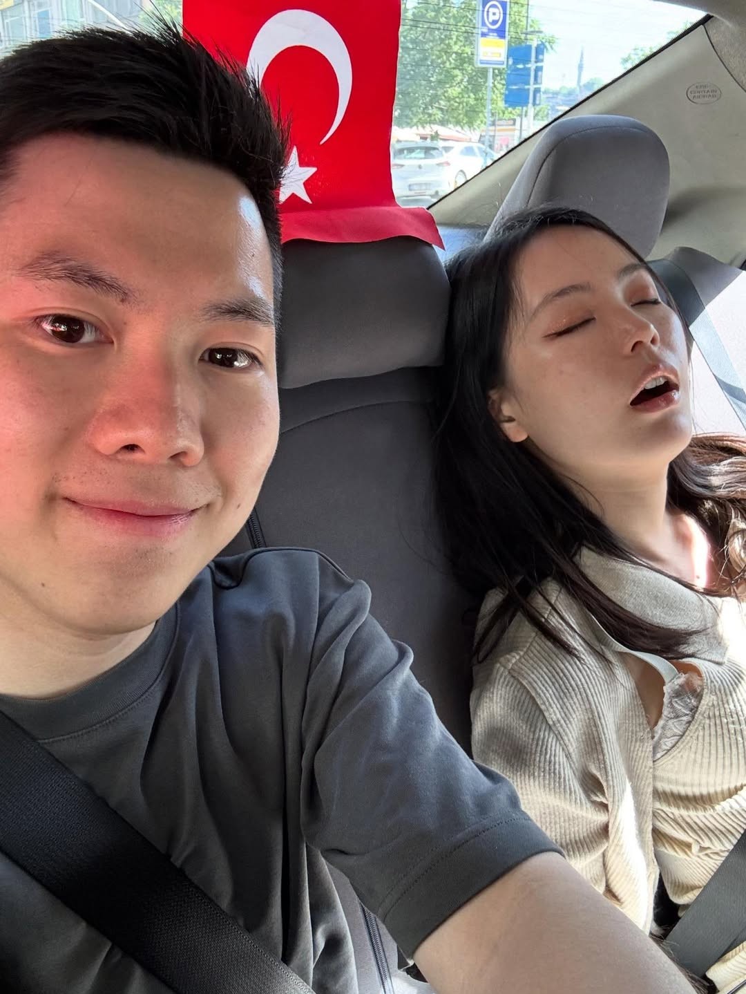 「TVB最美新聞主播」之稱的林婷婷結婚後,與老公李天耀到土耳其旅行