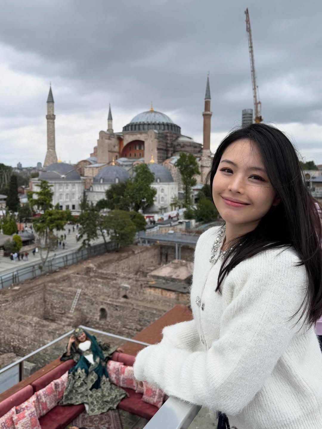 「TVB最美新聞主播」之稱的林婷婷結婚後,與老公李天耀到土耳其旅行