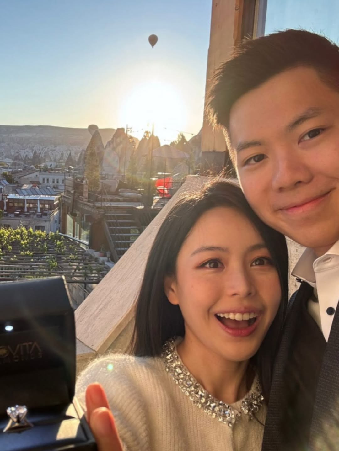 「TVB最美新聞主播」之稱的林婷婷結婚後,與老公李天耀到土耳其旅行