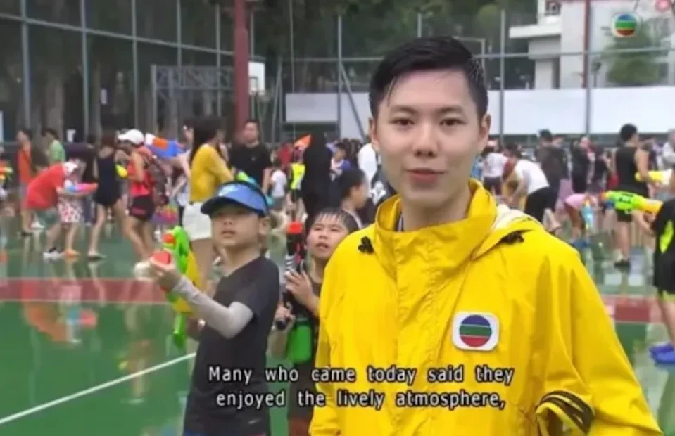 李天耀為無綫明珠台新聞主播