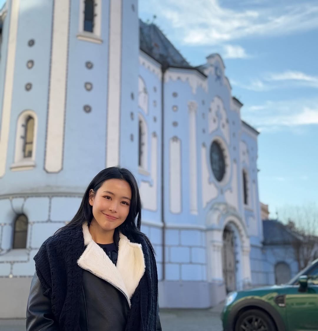 林婷婷2024年到訪歐洲旅行。