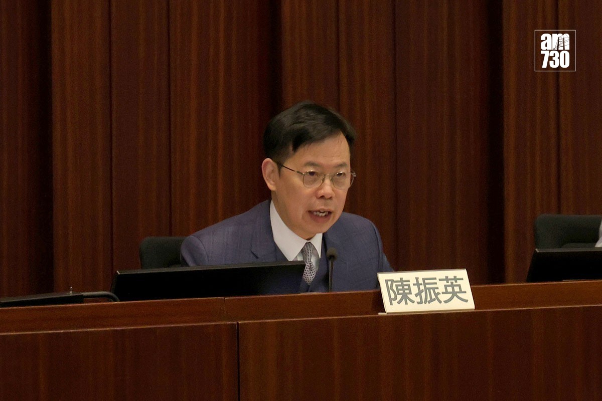 陳振英出任內務委員會主席。(資料圖片／周令知攝)