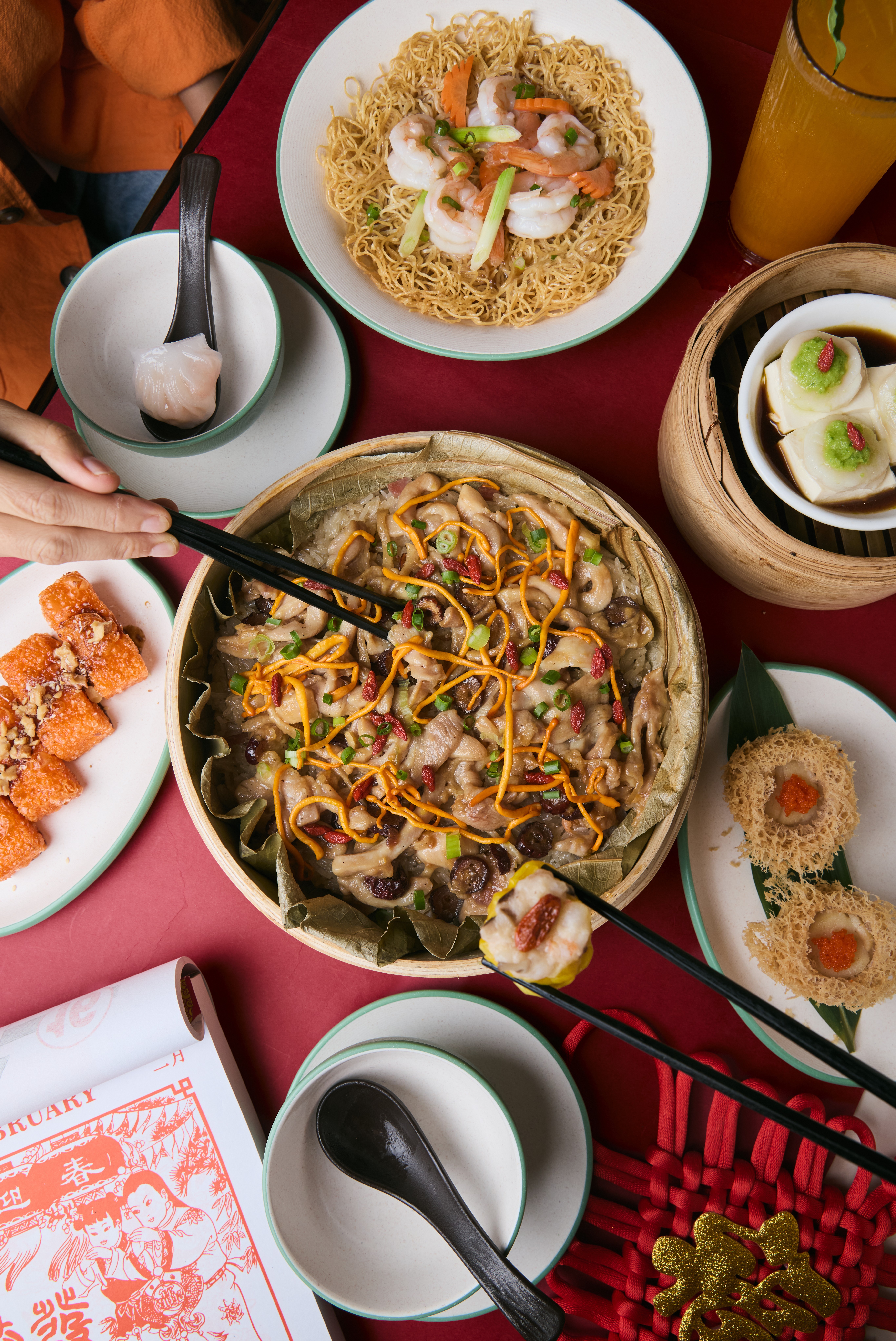 新春好運連連菜式同步登場