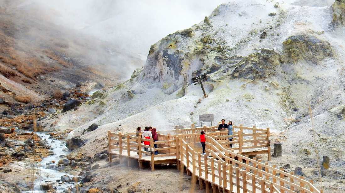 北海道登別地獄谷(網上圖片)