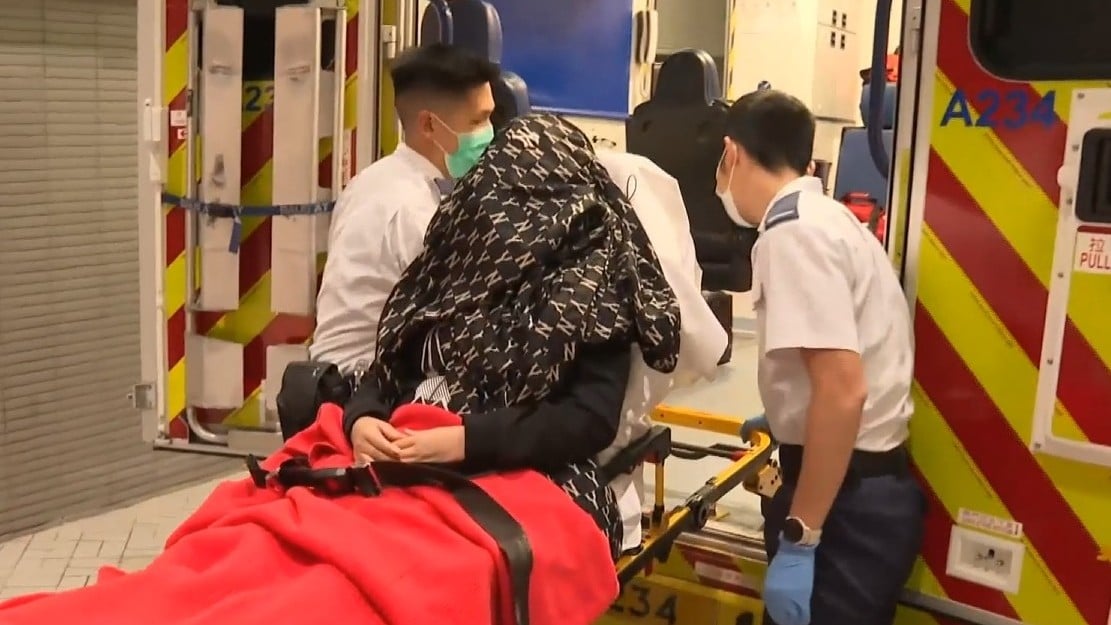 大角咀發生搶劫案。（有線電視新聞截圖）