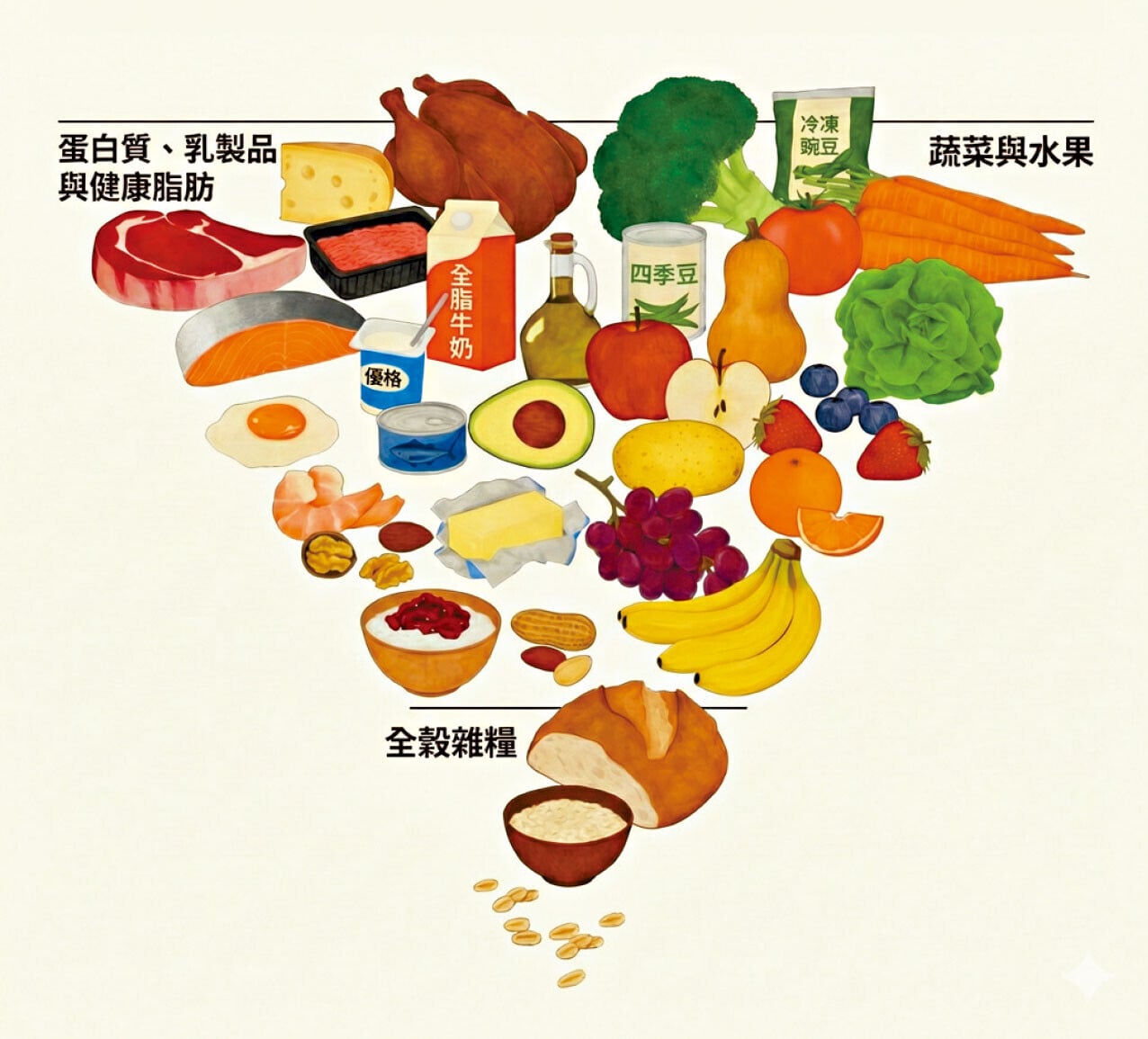 食物金字塔反轉再反轉