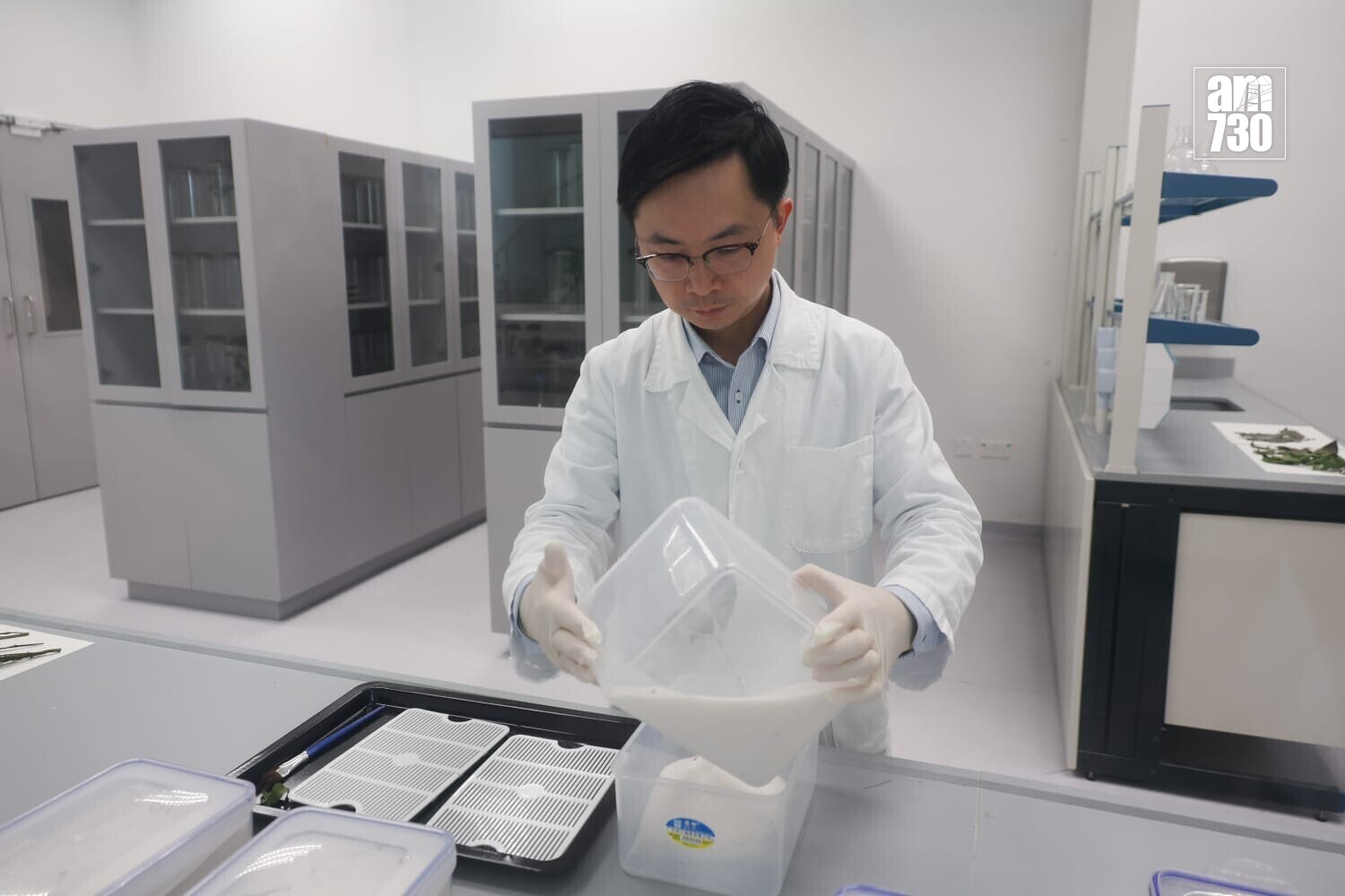 政府中藥檢測中心大樓主要設施啟用(周令知攝)