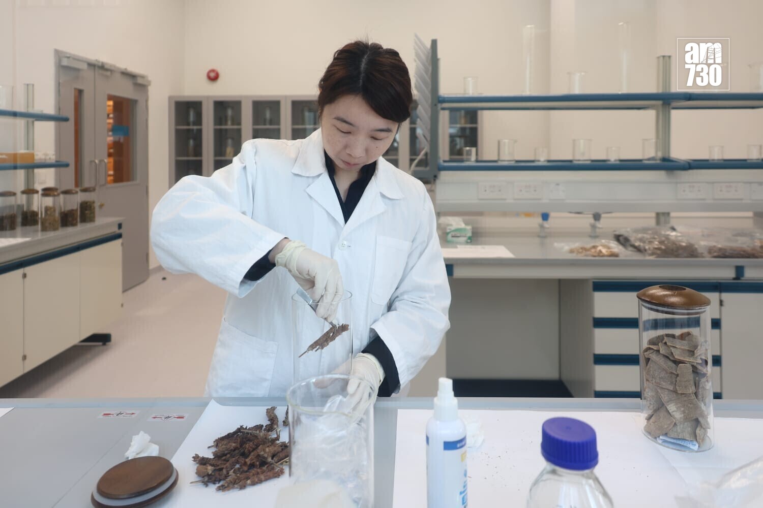 政府中藥檢測中心大樓主要設施啟用(周令知攝)