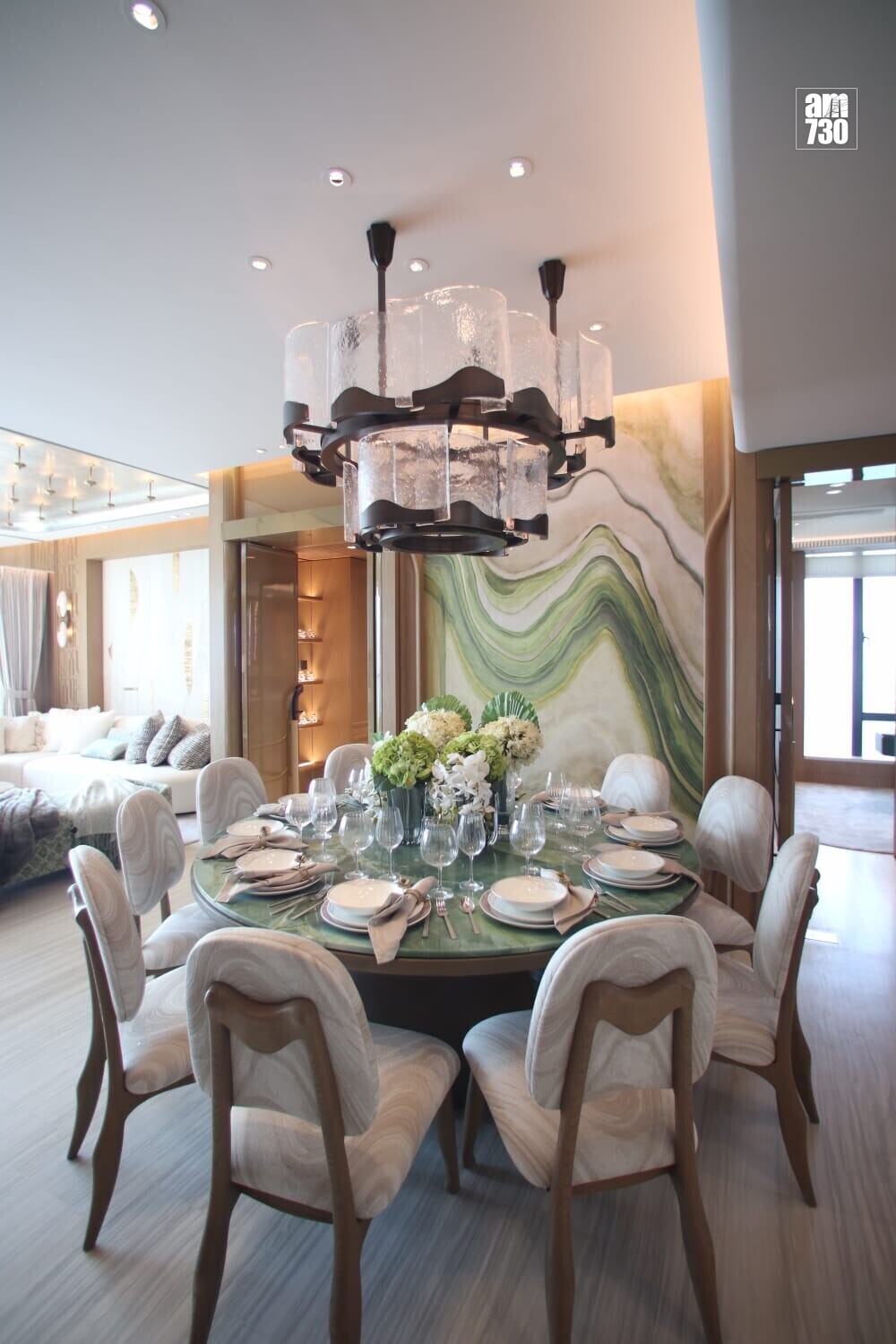 天璽．海現樓示範單位｜2144呎四房三套 典雅設計擁維港景觀 (多圖有片)｜啟德新盤