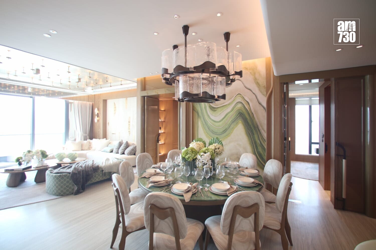 天璽．海現樓示範單位｜2144呎四房三套 典雅設計擁維港景觀 (多圖有片)｜啟德新盤