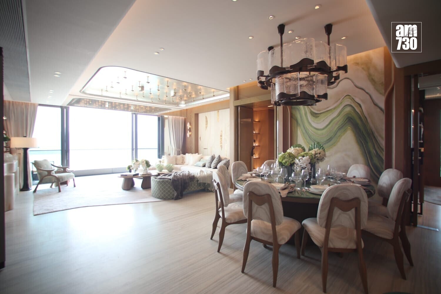 天璽．海現樓示範單位｜2144呎四房三套 典雅設計擁維港景觀 (多圖有片)｜啟德新盤