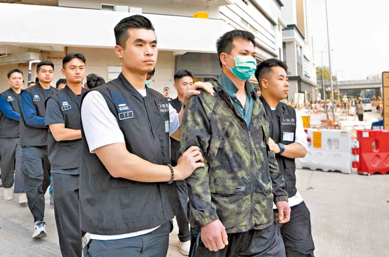 入境處在上水區進行反非法勞工行動，拘捕6名懷疑黑工。