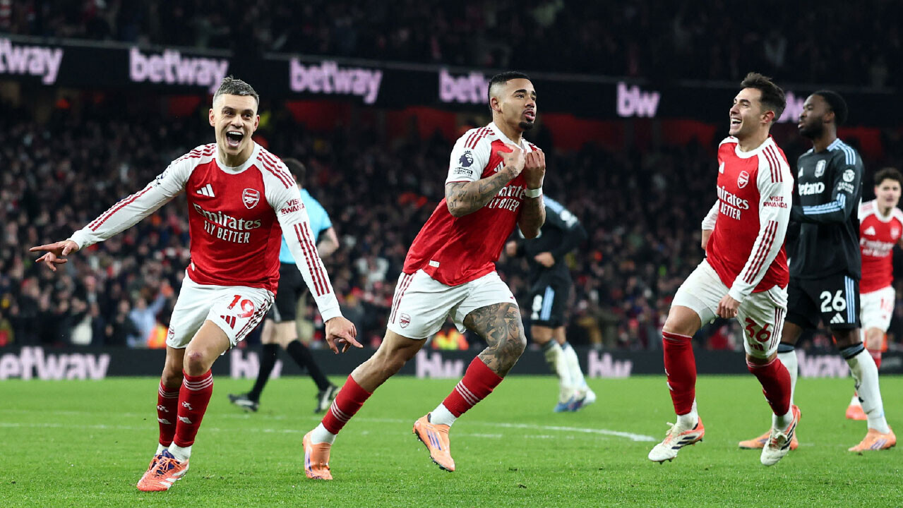 英超｜兵工廠炮手多伐「林」