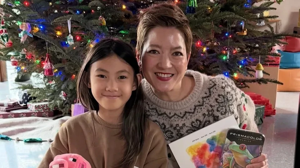 陳冠希9歲囡囡Alaia與姑媽溫馨過節 愈大愈似超模媽媽被讚有氣質