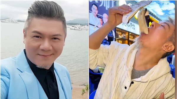 前TVB御用惡人彭皓鋒患直腸癌照拍美食片 食手掌咁大隻巨型生蠔