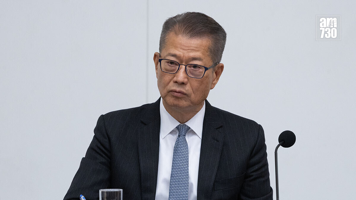 陳茂波今晚會啟程往瑞士達沃斯，出席世界經濟論壇年會。(資料圖片／蘇文傑攝)