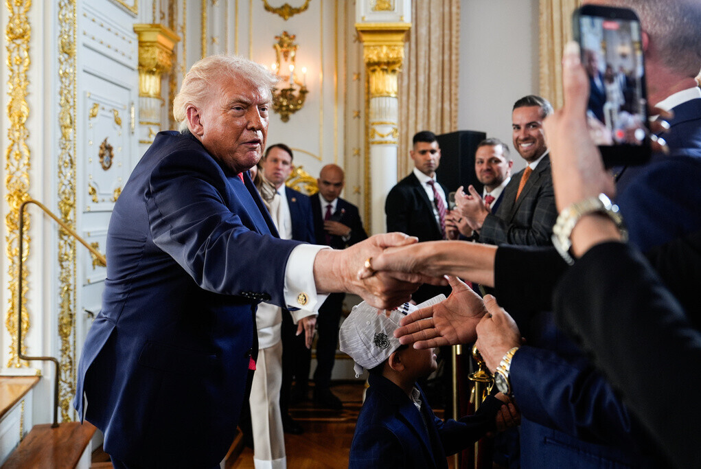 美國總統特朗普。(美聯社)