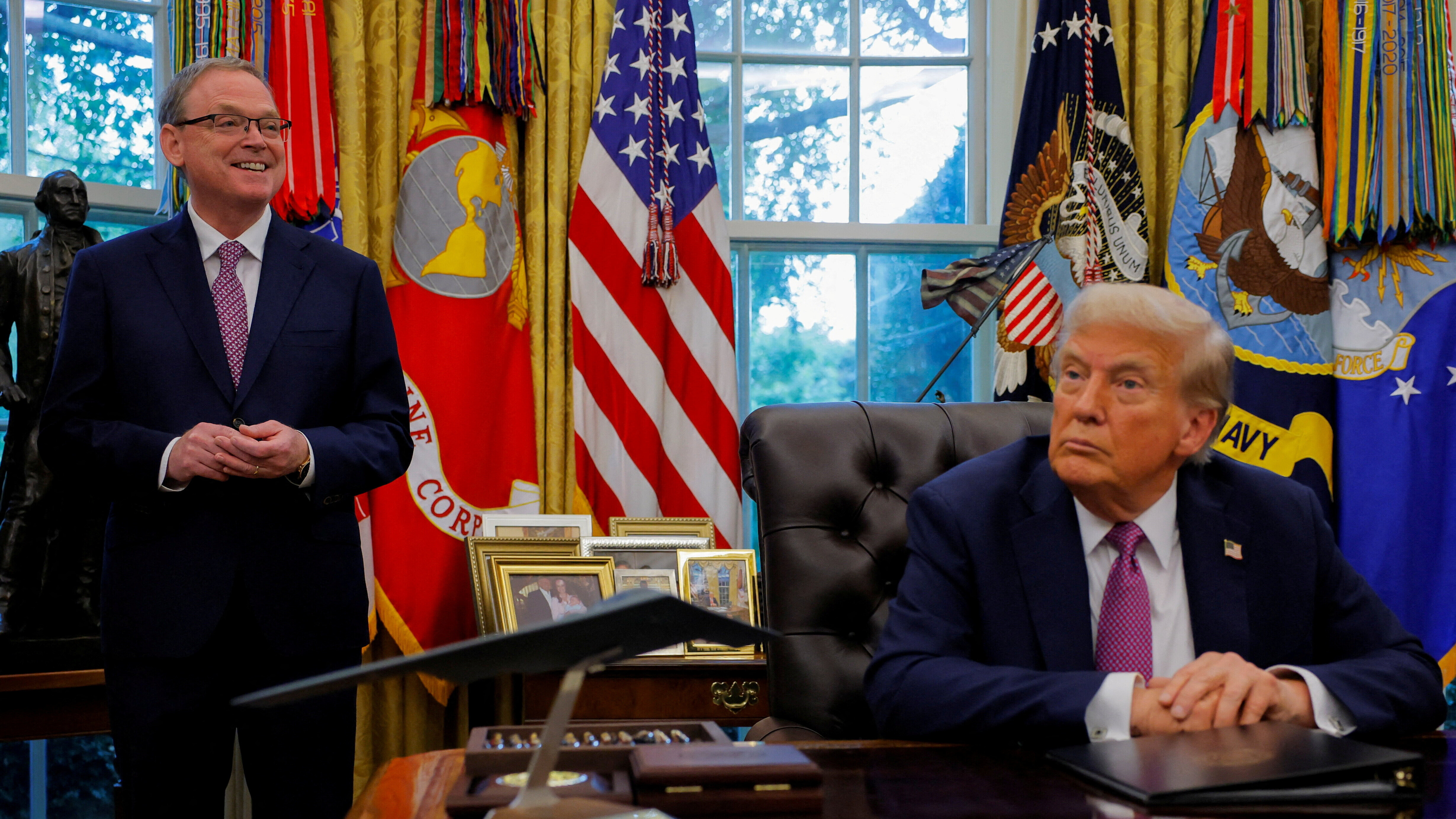 日前特朗普表示，不想讓哈塞特離開目前的職位，意味他很大機會不會成為聯儲局主席。