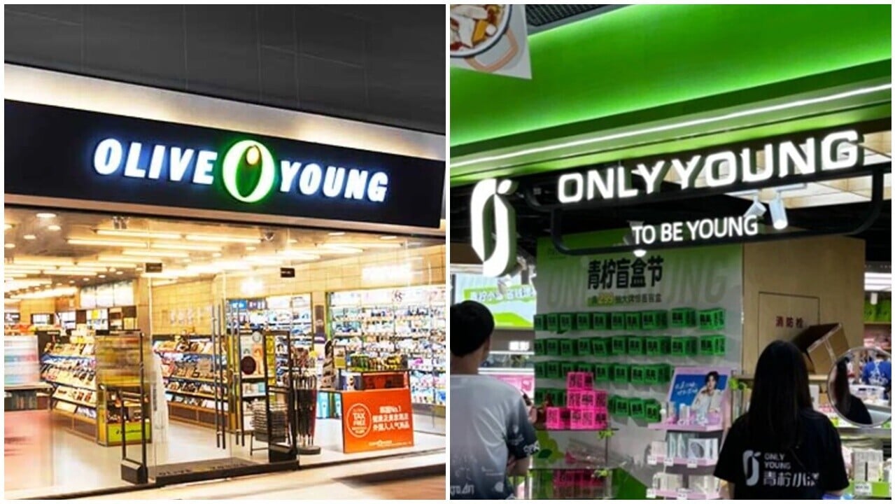 Olive Young驚變「Only Young」，長沙商店風格抄到足。