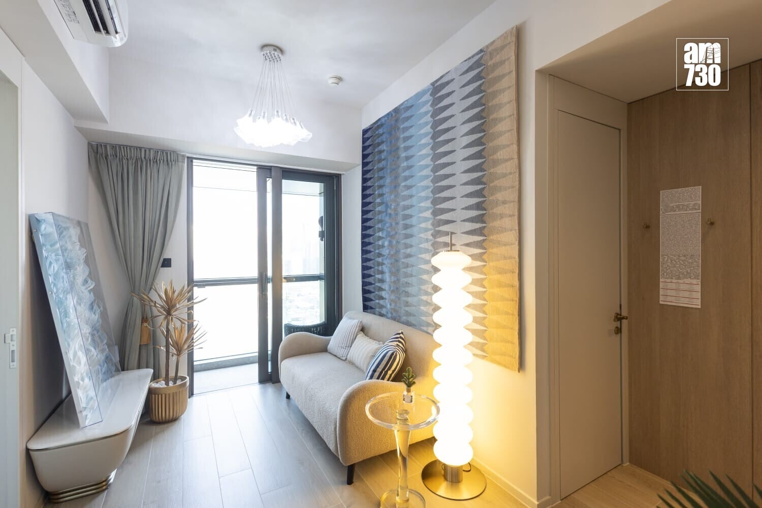 柏蔚森現樓示範單位｜兩房連開放式廚房間隔 有裝無裝同時睇 (多圖有片)｜啟德新盤