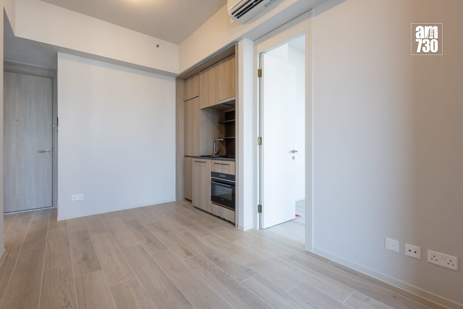 柏蔚森現樓示範單位｜兩房連開放式廚房間隔 有裝無裝同時睇 (多圖有片)｜啟德新盤