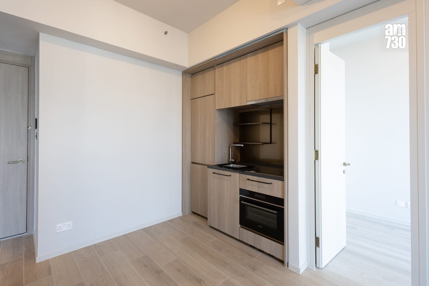 柏蔚森現樓示範單位｜兩房連開放式廚房間隔 有裝無裝同時睇 (多圖有片)｜啟德新盤