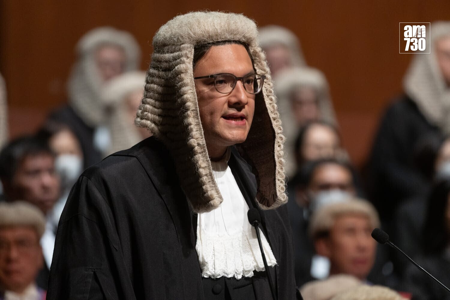 大律師公會主席毛樂禮。(蘇文傑攝)