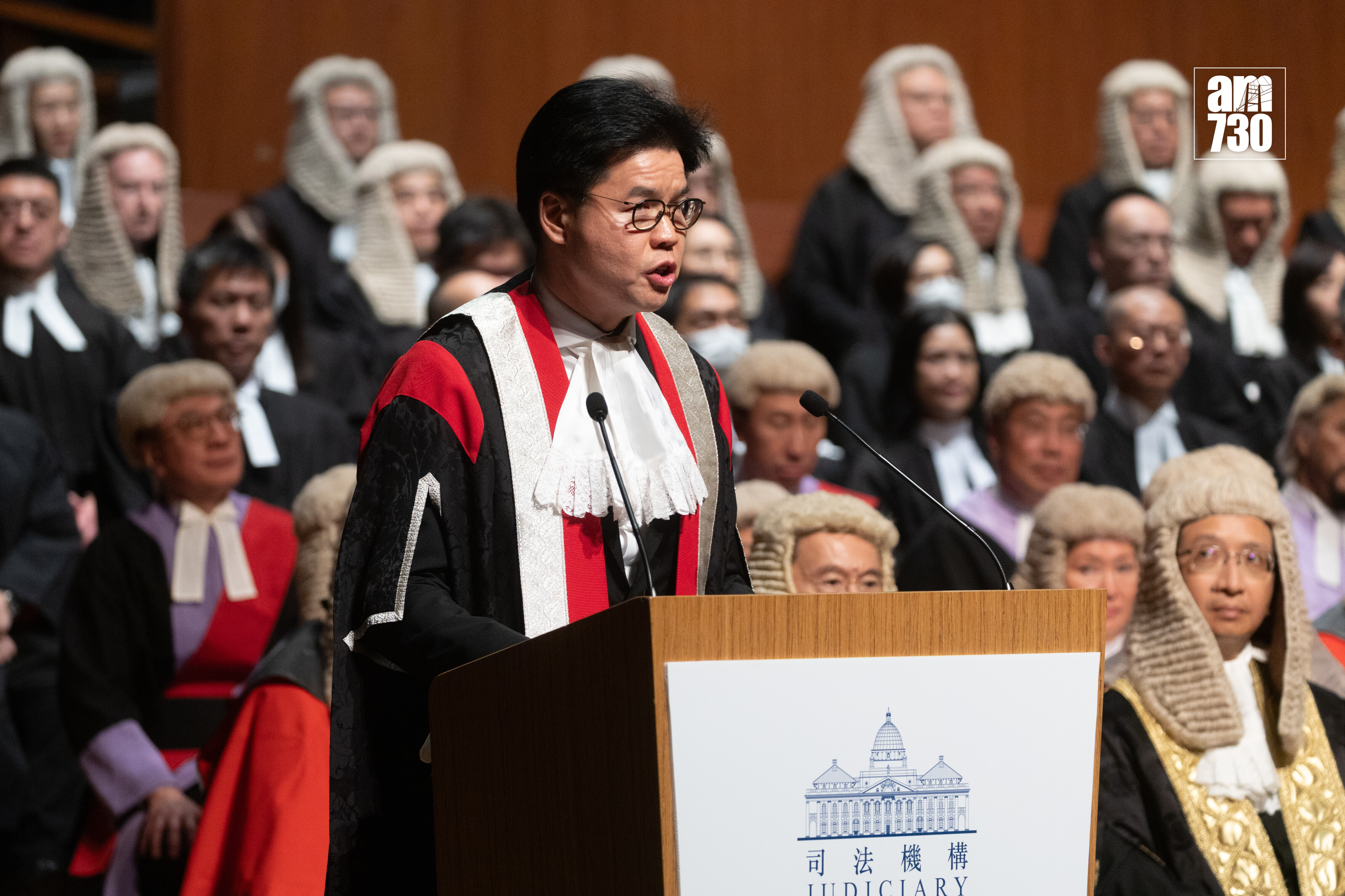 律師會會長湯文龍。(蘇文傑攝)