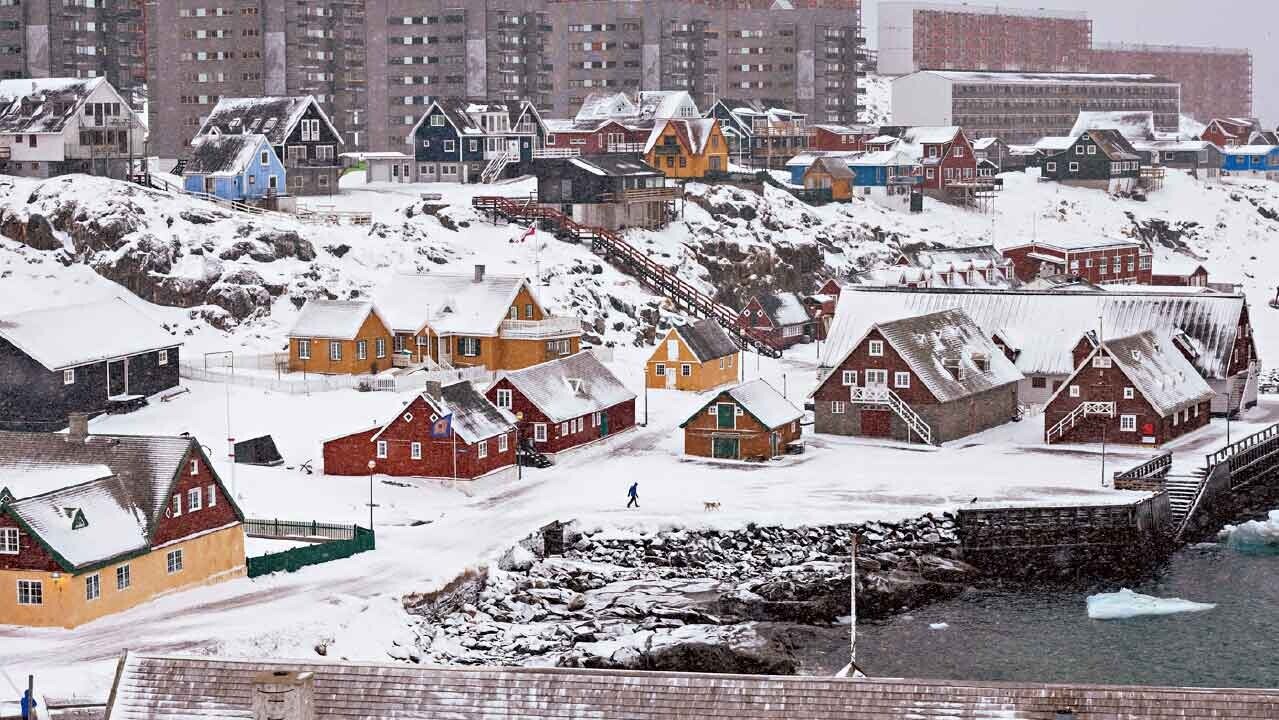 一向寧靜的格陵蘭最近成為國際焦點。(路透社)