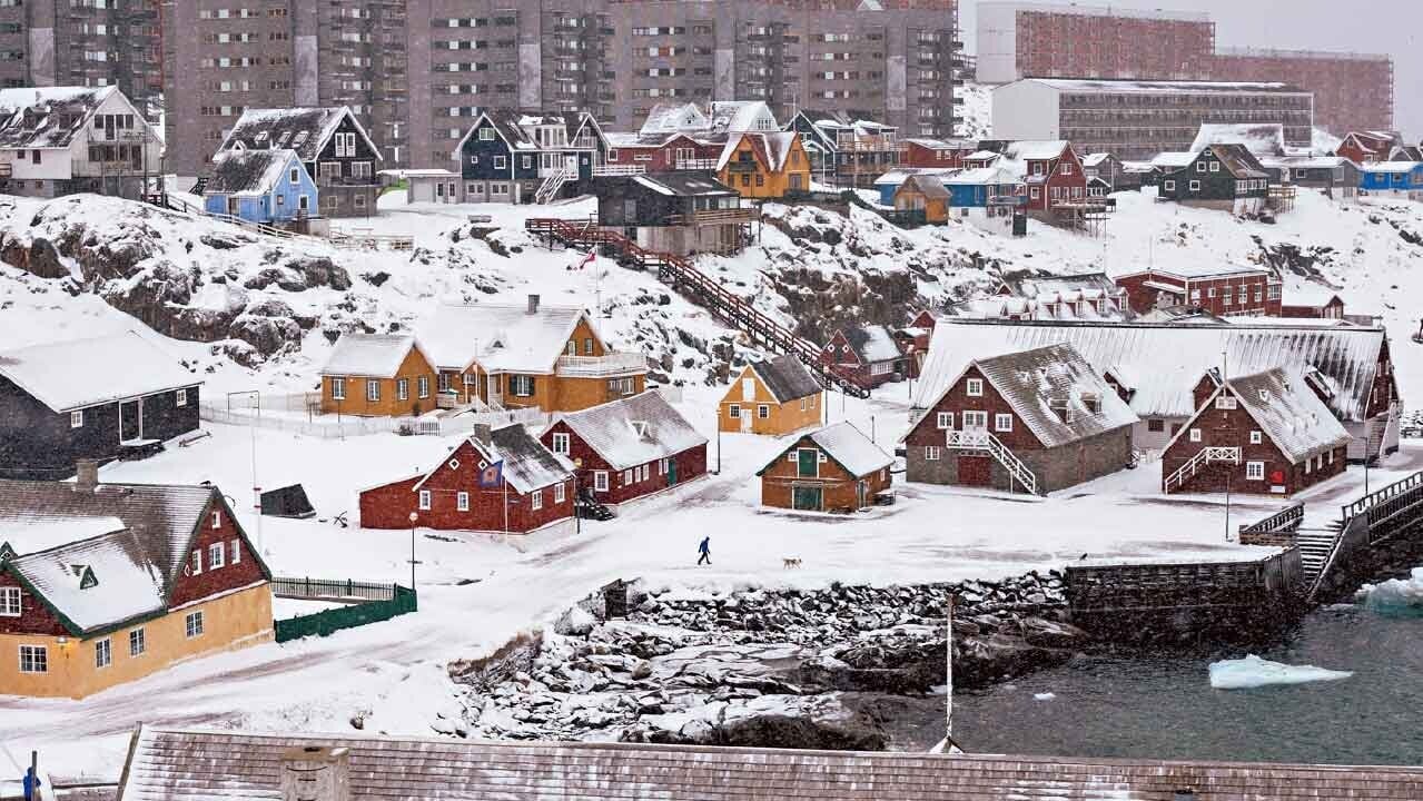 一向寧靜的格陵蘭最近成為國際焦點。(路透社)