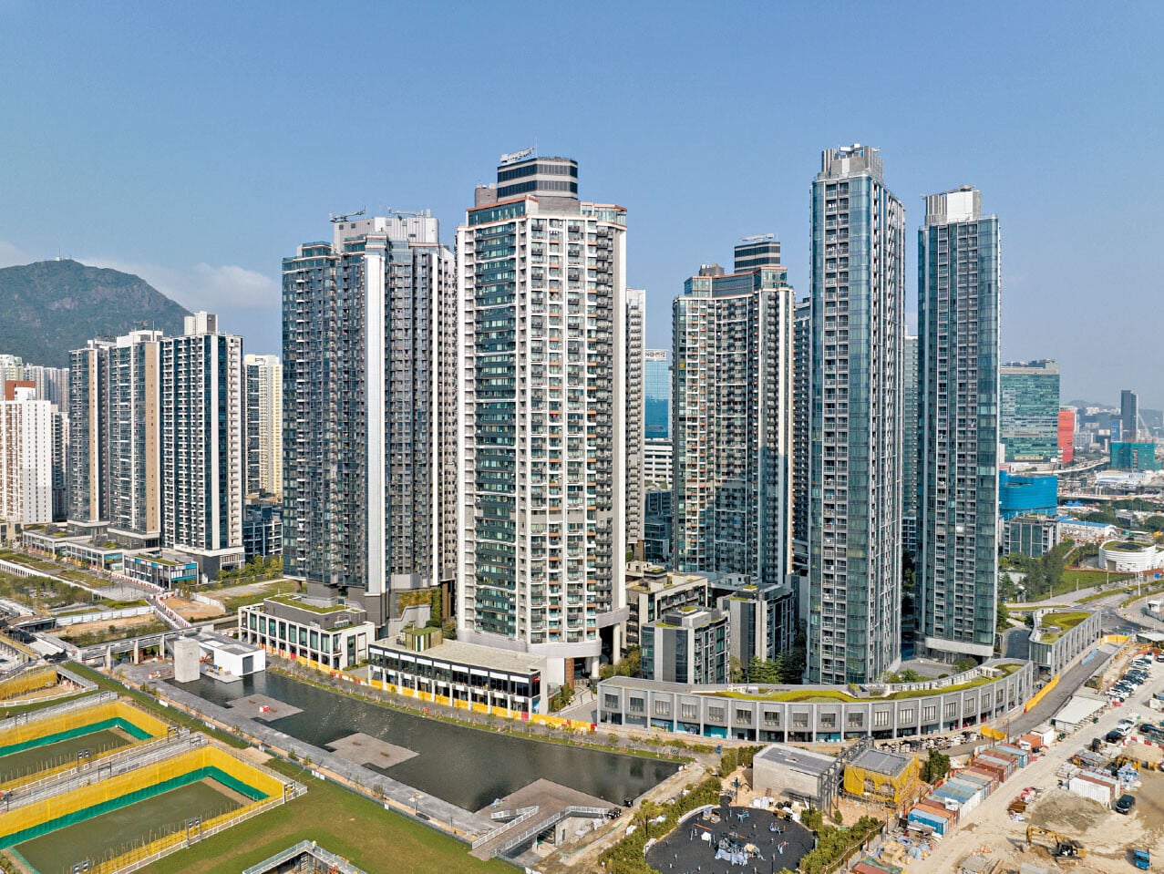 內地客偏好新發展區，其中啟德新區已成為置業熱點。 (資料圖片)
