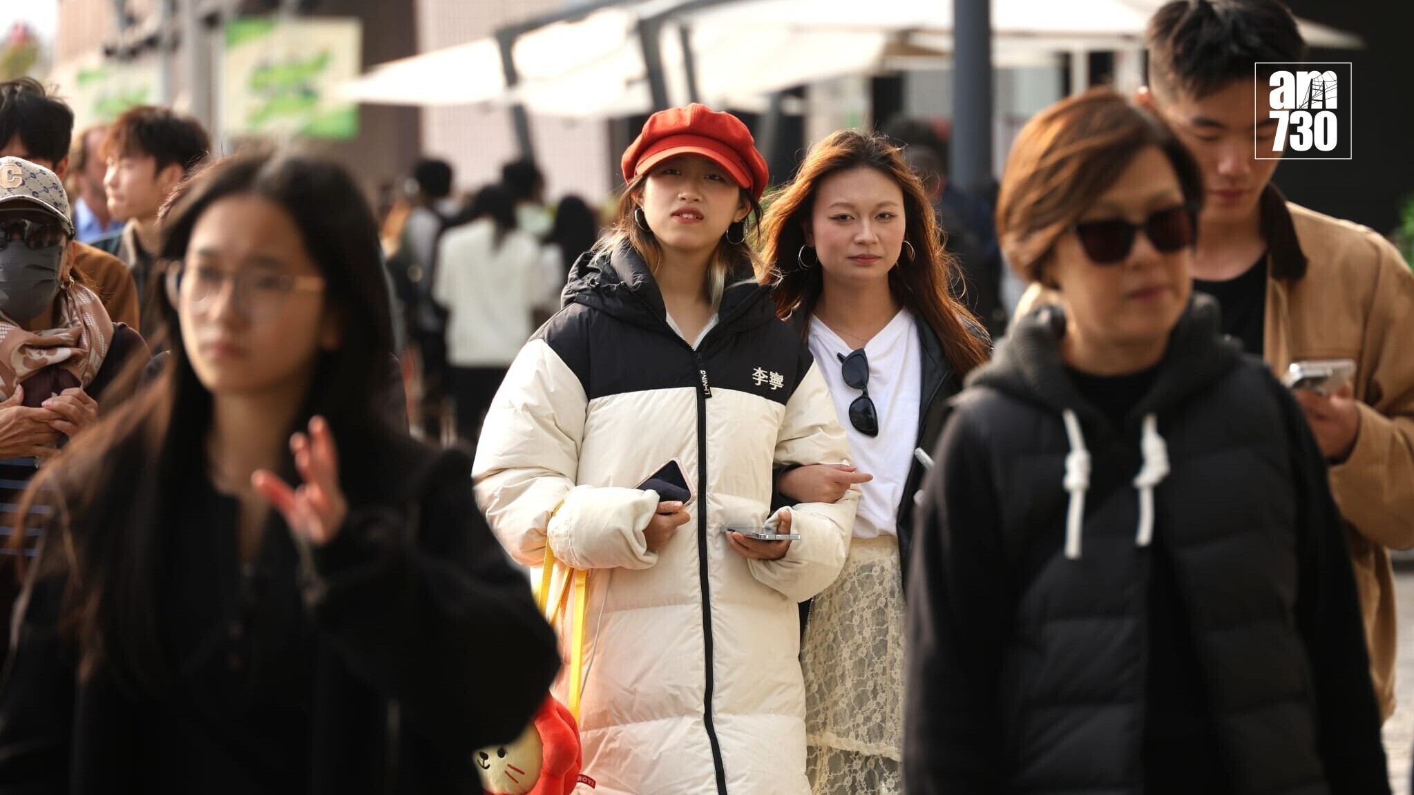 寒冷天氣警告生效(林俊源攝)