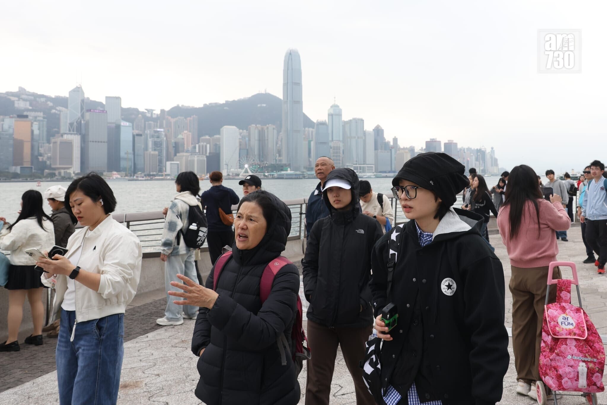 寒冷天氣警告生效(林俊源攝)