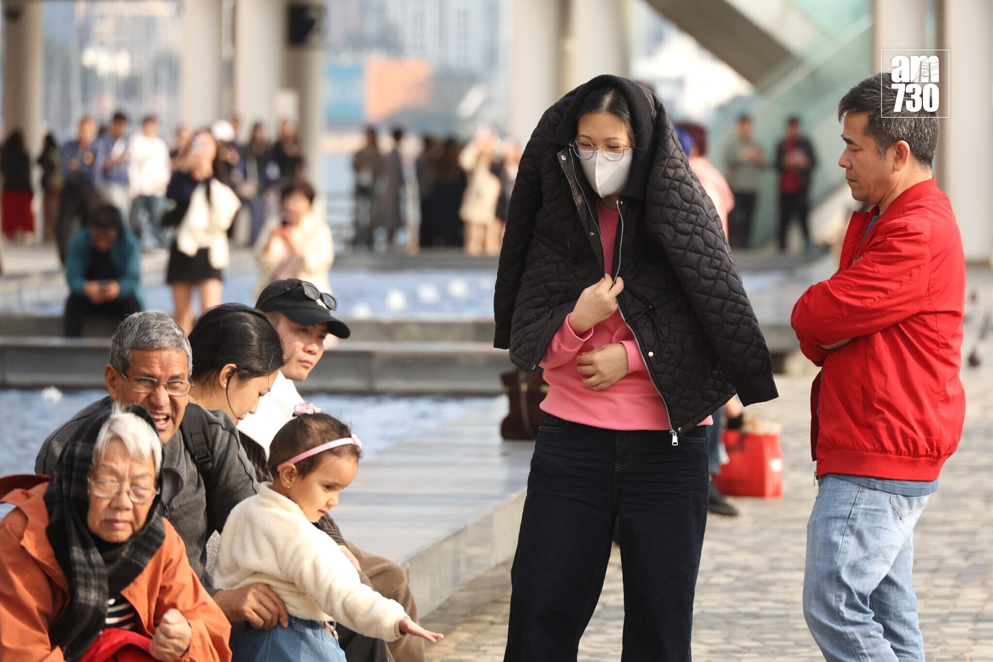 寒冷天氣警告生效(林俊源攝)