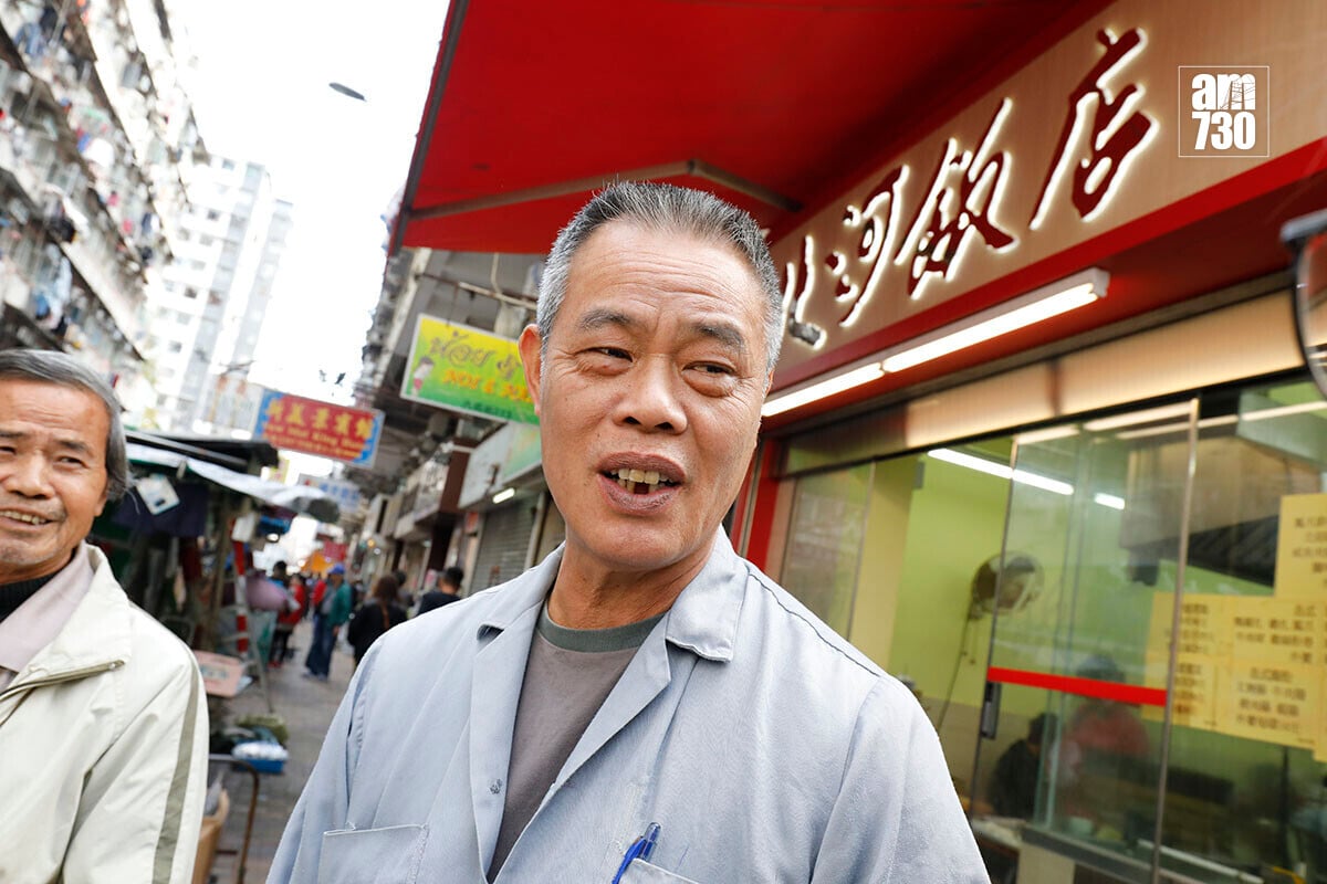 明哥否認他的北河(明河)燒臘飯店捲入今次被行政制裁事件。(資料圖片／林俊源攝)