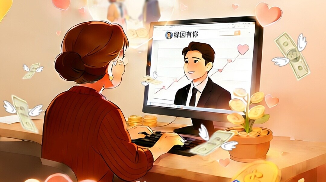 七旬婦網戀「上市公司CEO」，按樓投資被呃逾600萬元。(守網者Facebook)