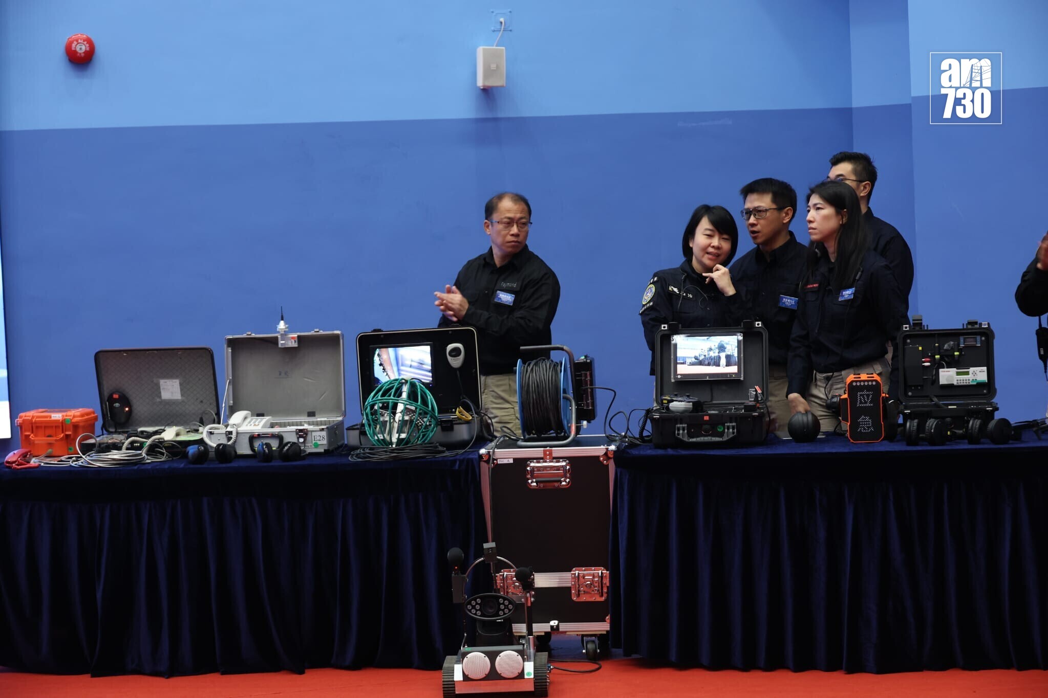 警方舉行「香港警察談判組成立50周年發展研討會暨展覽會」。(林俊源攝)