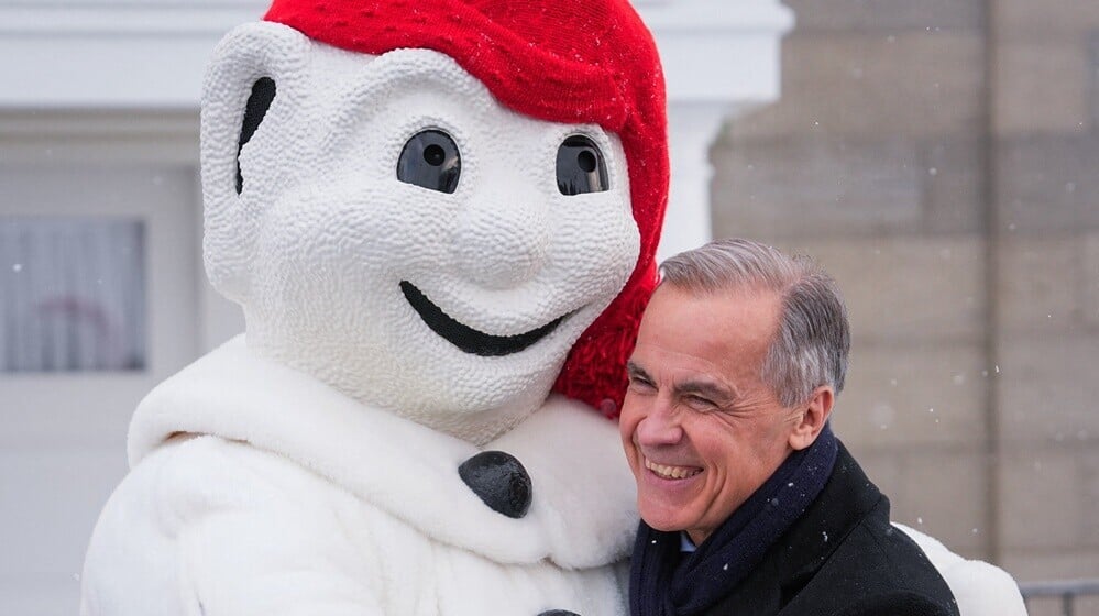 特朗普要脅徵加拿大貨100%關稅，卡尼：無意與中國達成自由貿易協議。(Reuters)