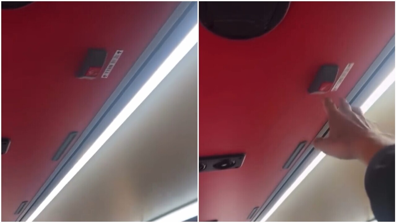 有網民表示，自己因佩戴了安全帶，而導致伸手按不到落車鐘。(Threads)